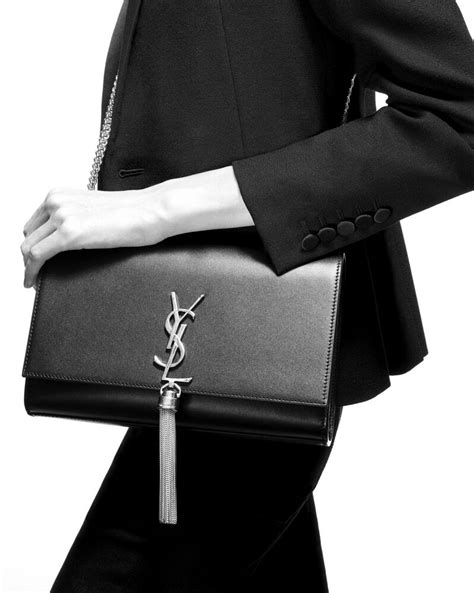 ysl kate tassel bag medium|KATE MEDIUM TASSEL IN GRAIN DE POUDRE EMBOSSED .